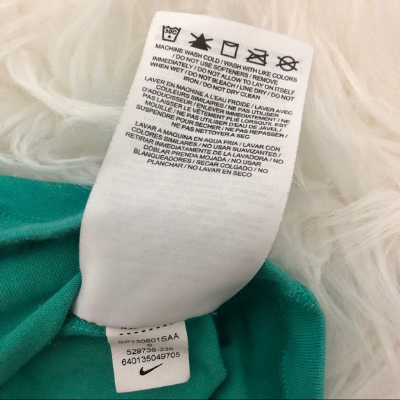 Nike Dri-Fit Dark Seafoam Green Racerback Tank Top - Picture 5 of 10